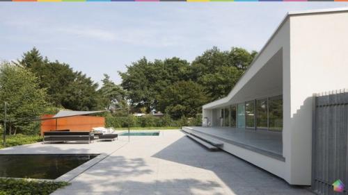 Минимализм виллы для семьи из Нидерландов ч. 1. 02 Минимализм виллы для семьи из Нидерландов ч. 1. 02