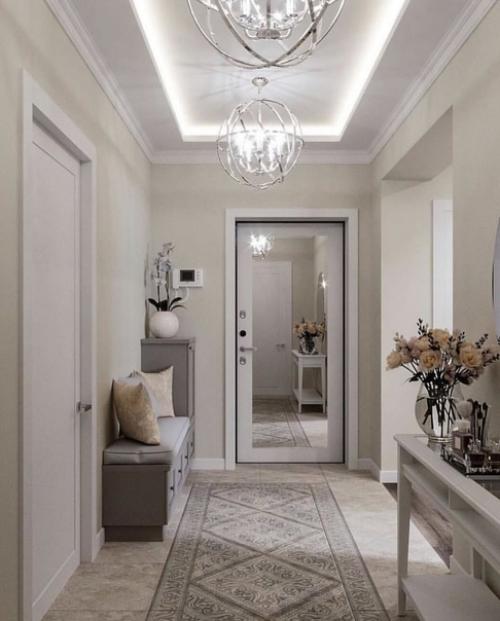 10 вариантов дизайна прихожей - красиво, оригинально и уютно! 01