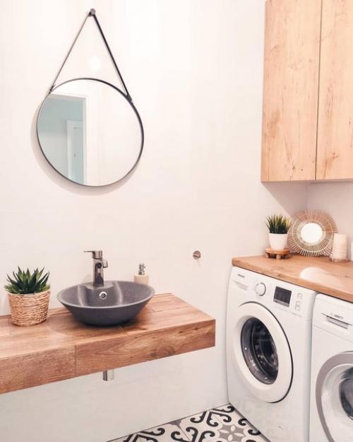 Очень хороший пример скандинавского интерьере в загородном доме. 05