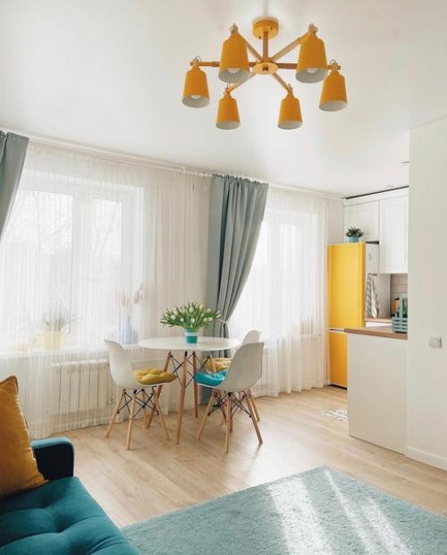 Какая яркая солнечная квартира. 02