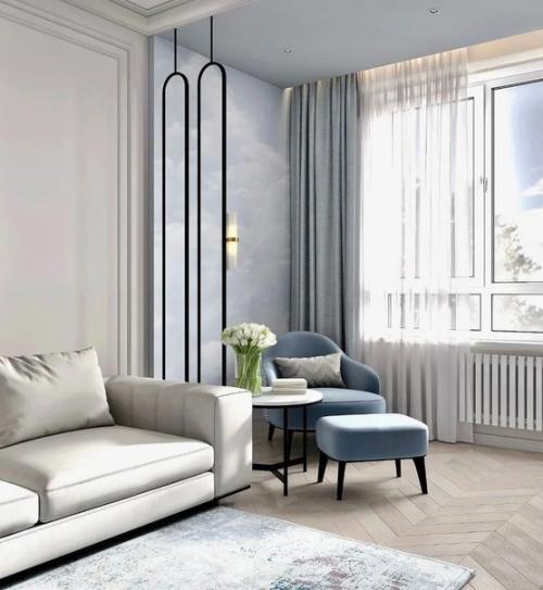 Дизайн в современно - классическом стиле от Нелли Гаязовой. 01