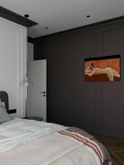 Реализованный интерьер лаконичной квартиры, площадью 97 кв. 04