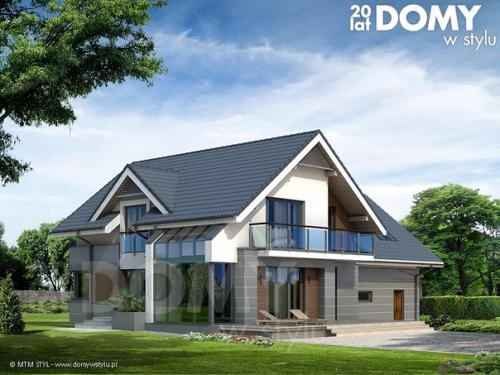 Популярный проект стильного дома Jaspis 3 интерьер. 01