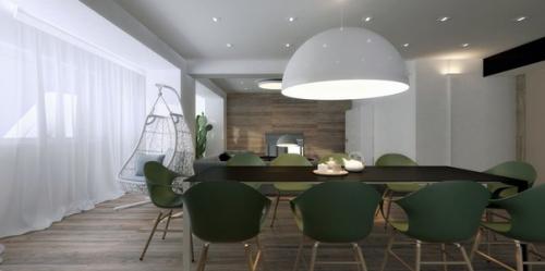 Дизайнер Игорь сиротов разработал новый проект дизайна интерьера квартиры KF1 House, и представил качественные визуализации проекта. 03