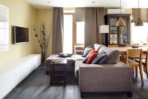 Уютная квартира в Москве от студии однушечка. 01