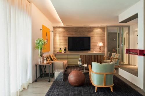 Гармоничный хаос и многообразие стилей бразильских апартаментов. 04