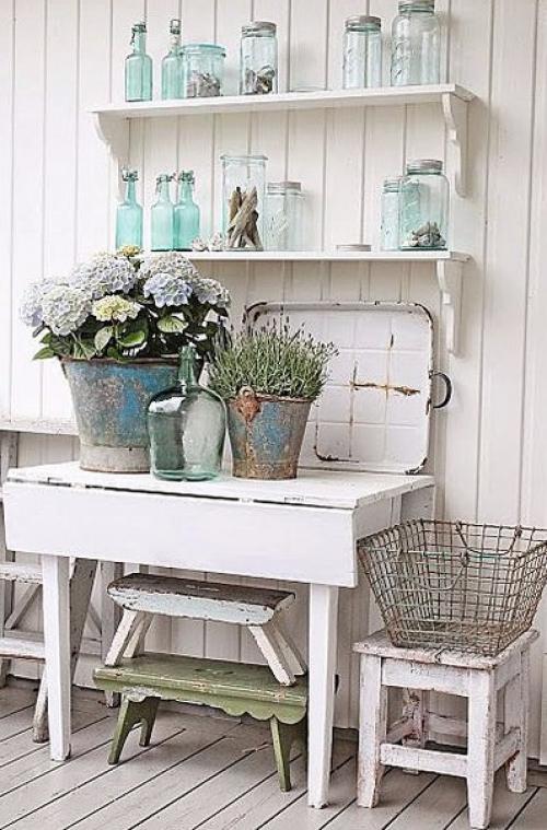 Для интерьера в стиле винтаж характерно множество мелочей. 03