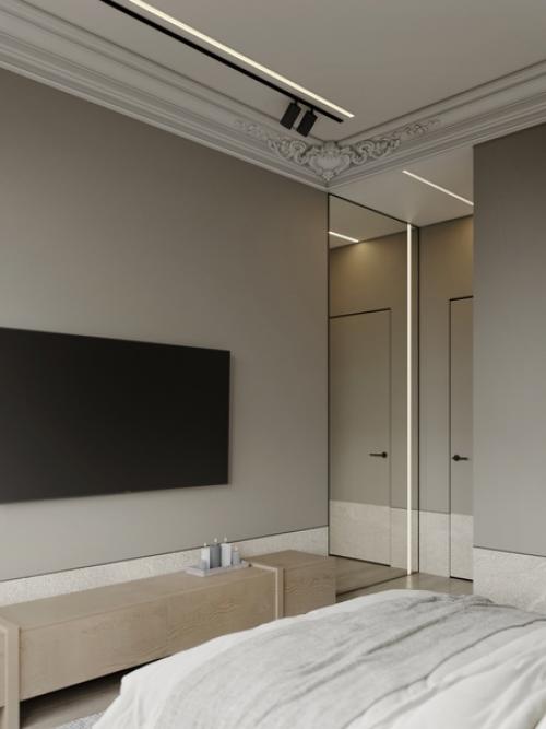 Современный интерьер с элементами классики. 06