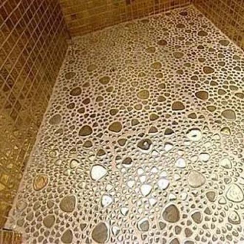 Укладка пола мозаикой. 01