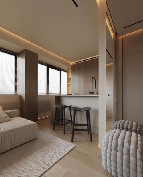 Шикарный проект интерьера квартиры. 02