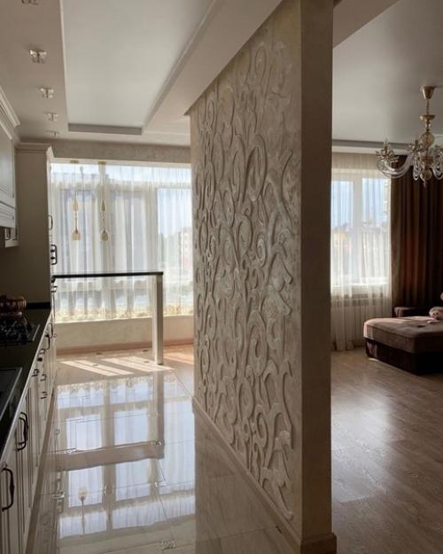 Нашла на просторах сети интерьер кухни, который очень приглянулся, ну и решили, что у меня в квартире будет точно такая же кухня. 07