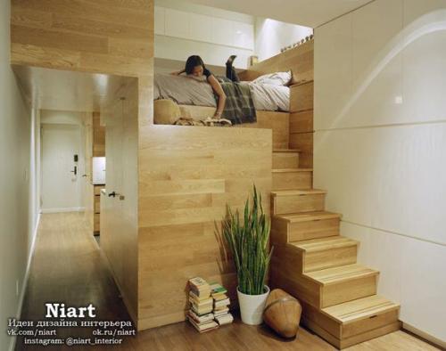 Дизайн подиума в квартире. 03