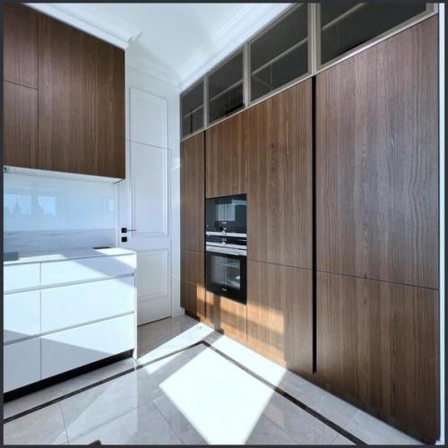 Светлая кухня от студии Arsievich глаза радует. 02