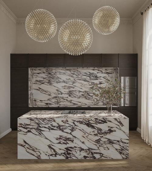 Интерьер кухни - гостиной. 03