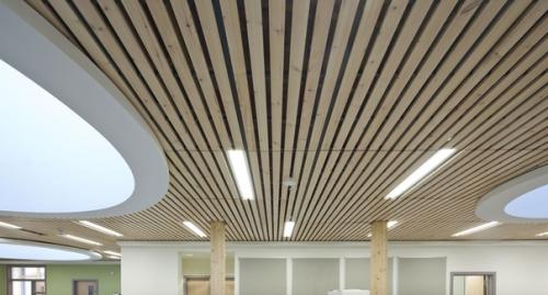 Рейки в интерьере. 09