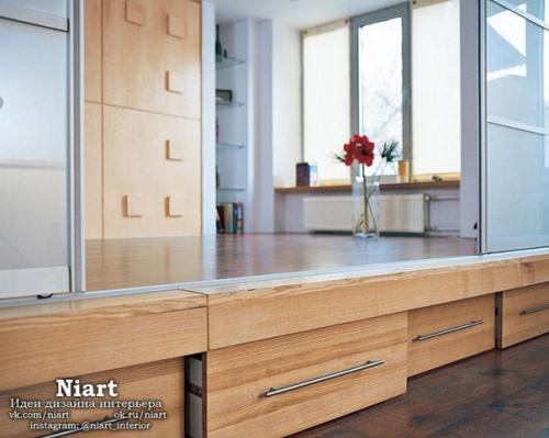 Дизайн подиума в квартире. 04