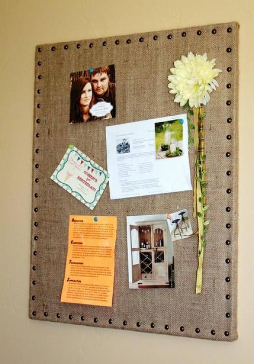 Оригинальные поделки из мешковины. 04