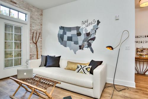 Часть 1.  Эта стильная квартира находится неподалеку от кампуса университета штата луизиана в городе Батон-руж, штат луизиана, США. 04