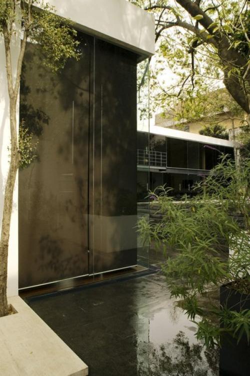 Стеклянная резиденция в Мексике от Paola Calzada Arquitectos. 04