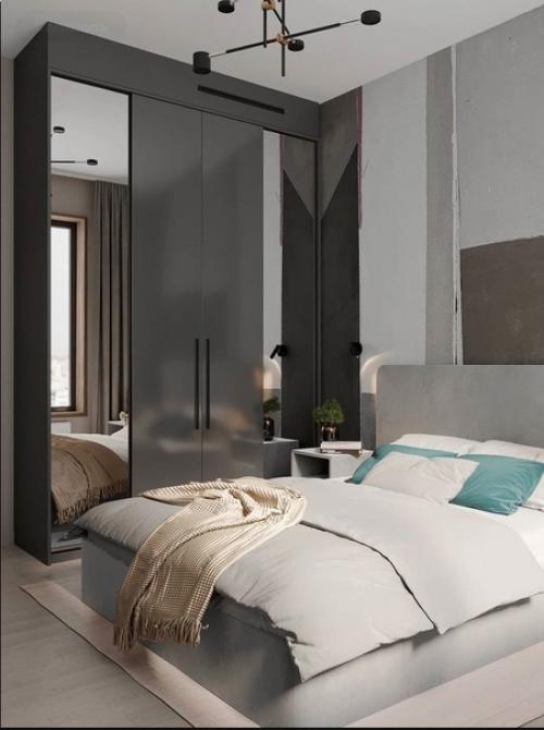 Интерьер трёхкомнатной квартиры в современном стиле с элементами скандинавского дизайна. 05