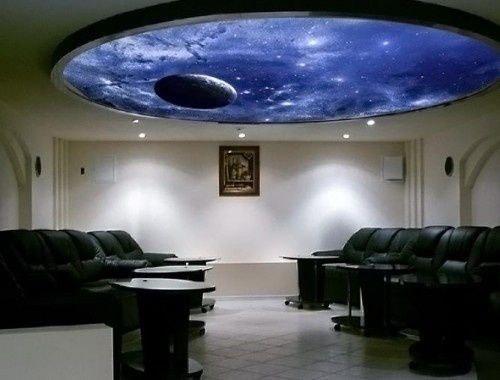 Натяжной потолок Звездное Небо. 04