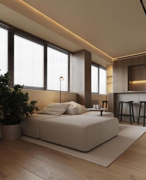 Шикарный проект интерьера квартиры. 07