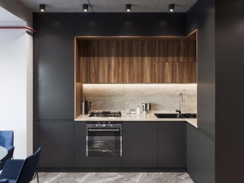 Проект квартиры для уверенного в себе мужчины. 08