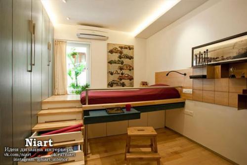 Дизайн подиума в квартире. 05