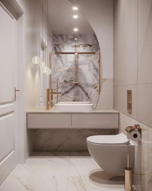 Ванная комната от дизайнера Anna Zygmunt. 03