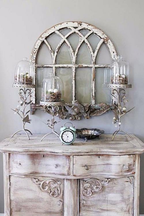 Для интерьера в стиле винтаж характерно множество мелочей. 06