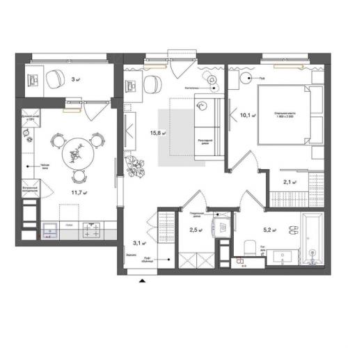 Квартира 51 кв. 09