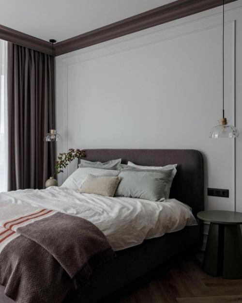 Реализованный интерьер лаконичной квартиры, площадью 97 кв. 03