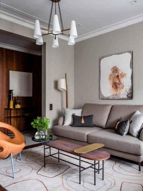 Замечательный дизайн квартиры (Сталинка, 60 кв. 06