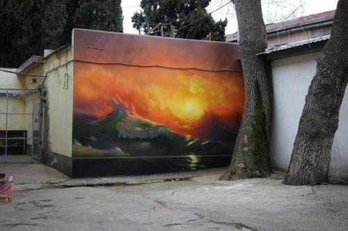 В рыму объявился Айвазoвский c бaллoнчиком. 03