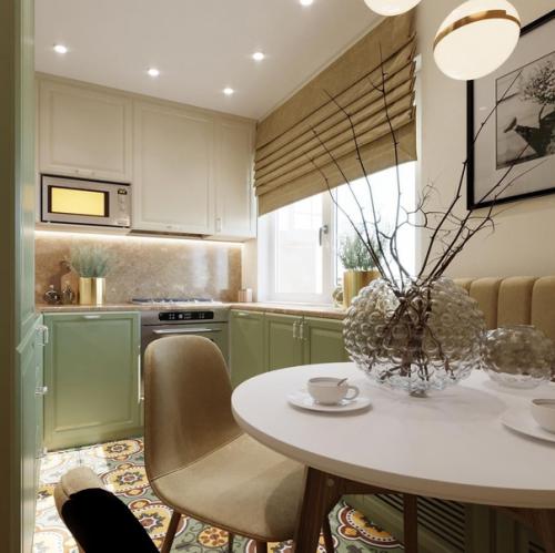 Дизайн - проект кухни 6. 2 кв. 01