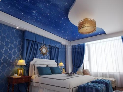 Натяжной потолок Звездное Небо. 07