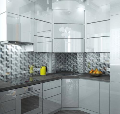 Проект двушки в сталинке с граффити на стене. 02