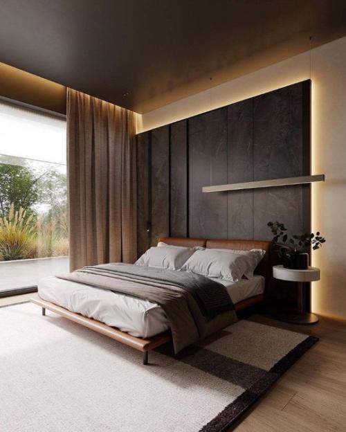 Мне спальня нравится тем, что там не очень много деталей. 01