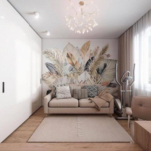 Проект трёшки со спокойным и гармоничным дизайном. 03