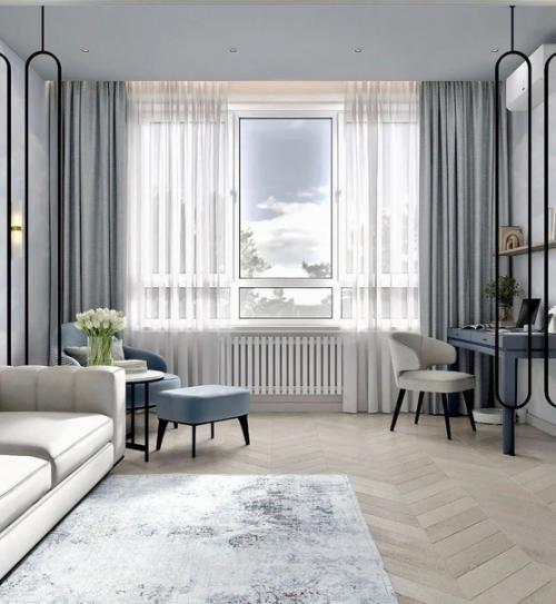 Дизайн в современно - классическом стиле от Нелли Гаязовой. 07