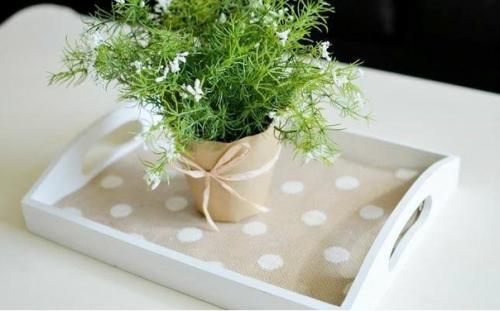 Оригинальные поделки из мешковины. 05