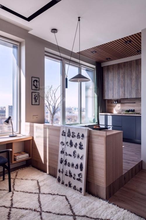 Интерьер для себя: маленькая квартира, где есть все. 02