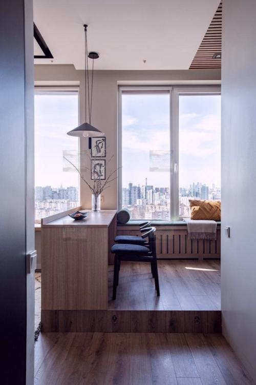 Интерьер для себя: маленькая квартира, где есть все. 01