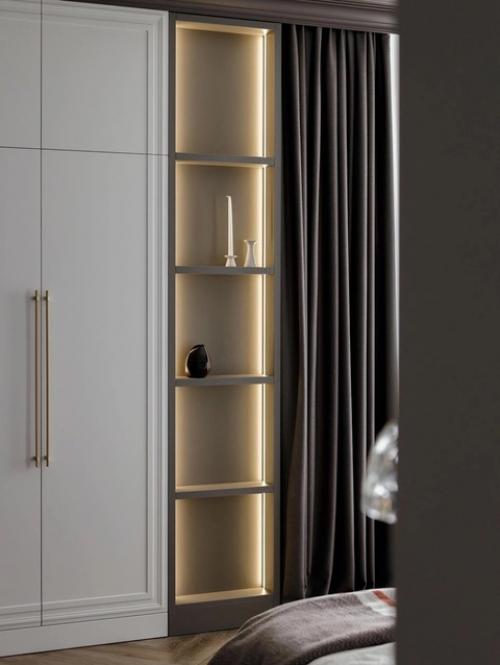 Реализованный интерьер лаконичной квартиры, площадью 97 кв. 05