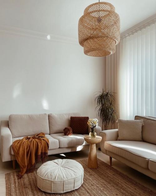 Сочетание белого, дерева и оттенков терракоты и горчичного - всегда беспроигрышный вариант. 02