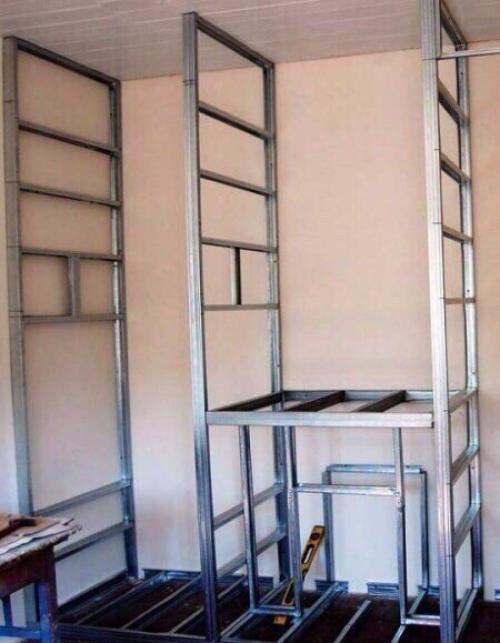 Технология изготовления шкафа из гипсокартона своими руками. 04