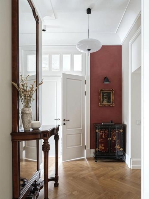 Реализованный интерьер квартиры, площадью 81 кв. 06