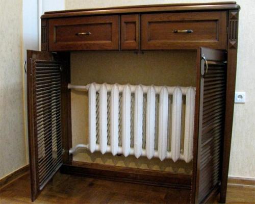 Придаем красоту дизайну - мы скрываем радиаторы экранами. 03