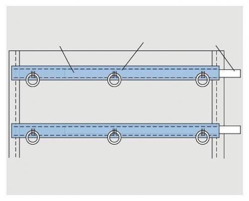 Как сшить римские шторы. 04