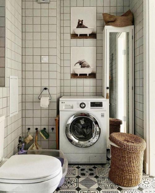 Белоснежная ванная комната и ее скрытый минус. 05